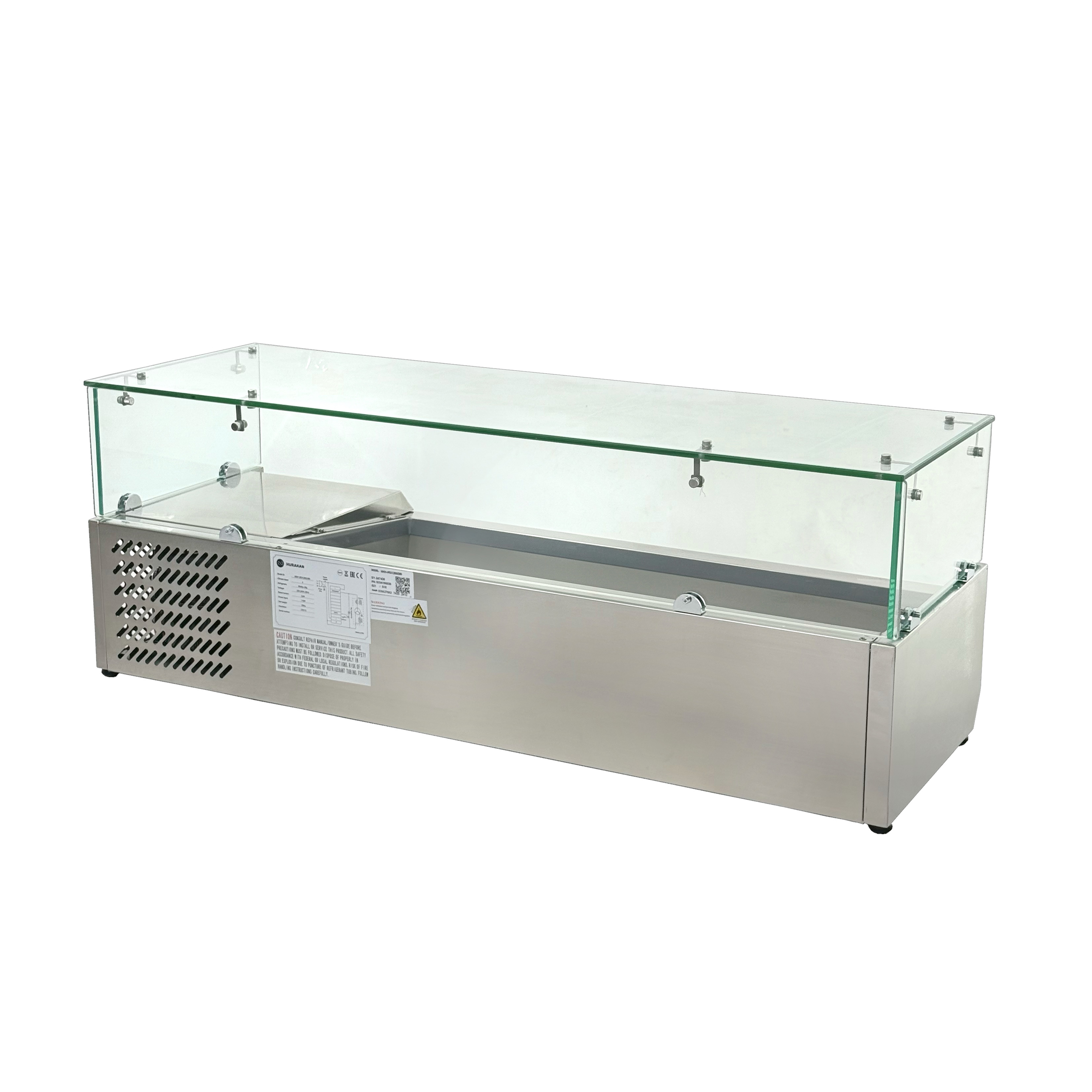 Витрина холодильная для ингредиентов Hurakan HKN-VRX1200/380