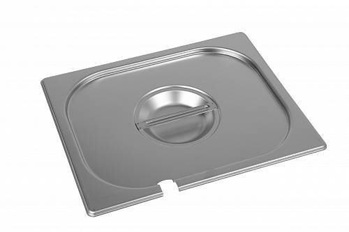 Крышка к гастроемкости Hurakan GD-P 1/4 с отверстием для ложки