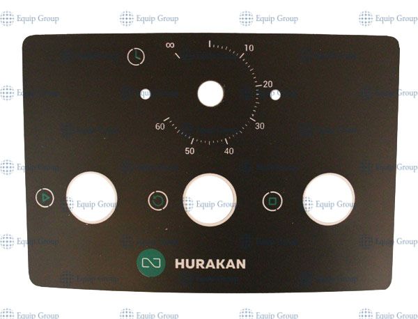 Наклейка на кнопки для тестомеса Hurakan HKN-20CN2V / 30CN2V / 40CN2V