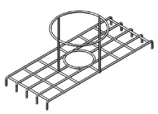 Подставка для дозатора теста Hurakan HKN-DD03-H81626