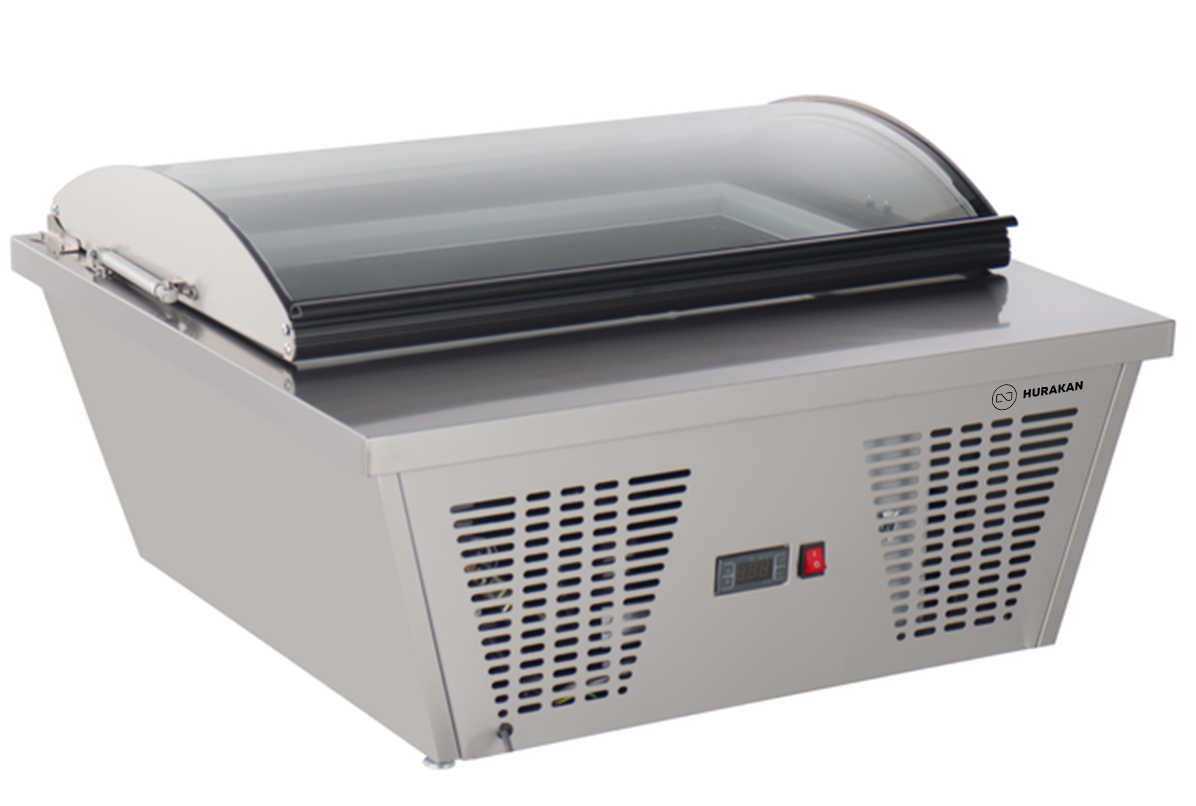 Витрина для мороженого Hurakan HKN-ICS87