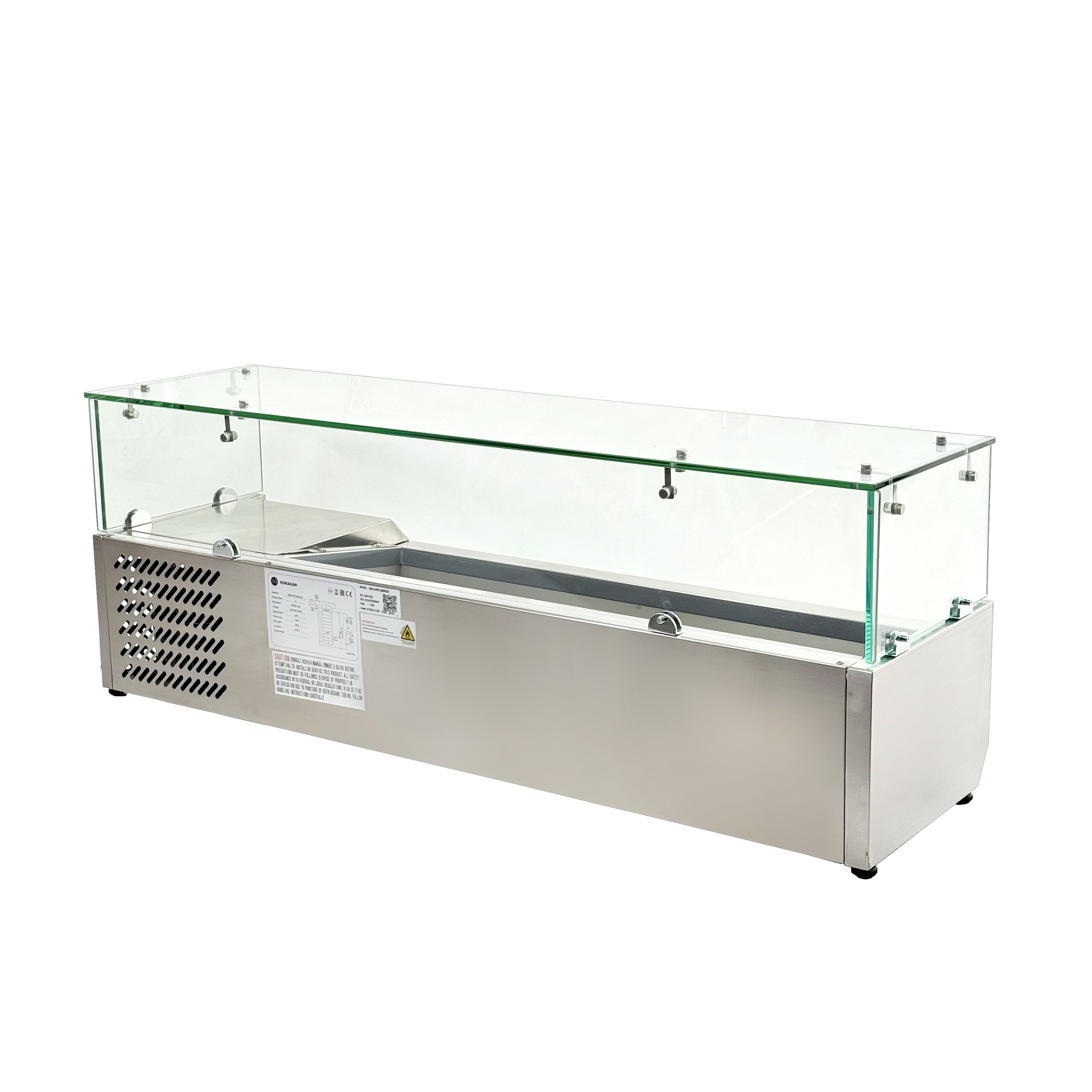 Витрина холодильная для ингредиентов Hurakan HKN-VRX1200/330
