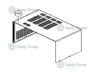Корпус свч печи Hurakan HKN-WP900/HKN-WP900G ПОЗ P18